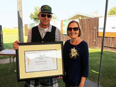McKenzie wins prestigious award at California Rice Field Day