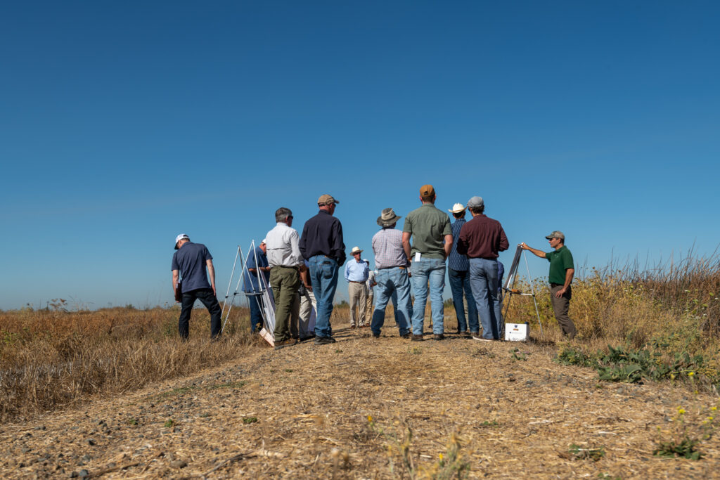 US Agriculture Undersecretary Robert Bonnie, tours the Sacramento valley and rice growing areas